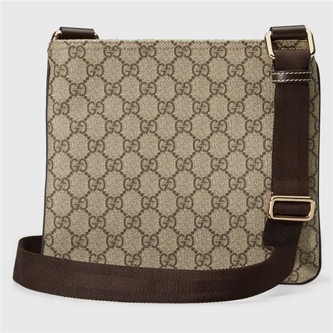 gucci leather cross body messenger|Gucci Messenger crossbody bags sale.